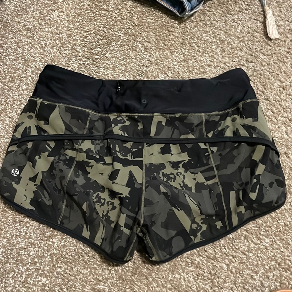 lulu camo shorts